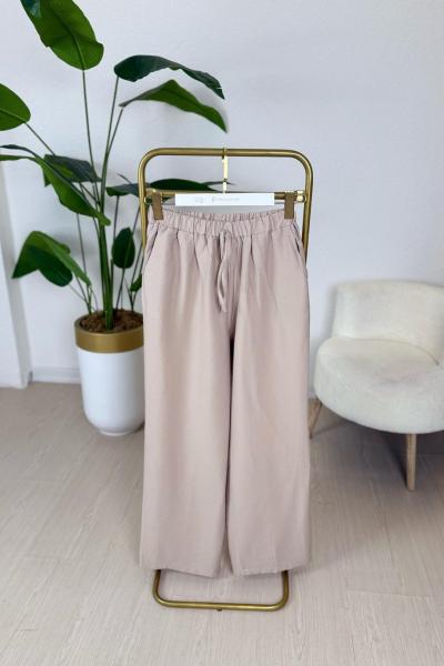  Vera Bol Paça Pantolon Bej