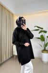 Meyra Merserize Tunik Siyah