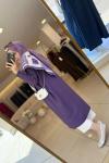 Triko Tunik Mor