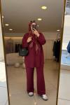 Adesa Oysho Takım Bordo