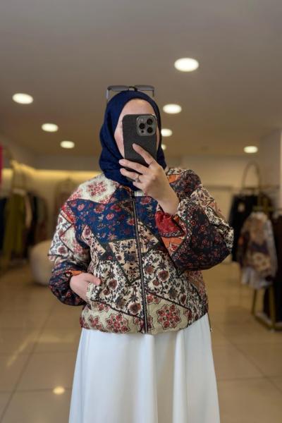Kapitone Bomber Ceket