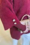 Lavin Angora Tunik Bordo