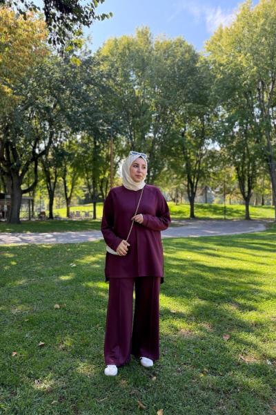 Çımalı Oysho Takım Bordo