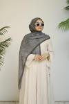 Silk Cotton Şal Haki