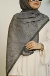 Silk Cotton Şal Haki