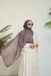 Silk Cotton Şal Kahverengi