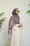 Silk Cotton Şal Kahverengi