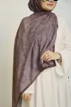 Silk Cotton Şal Kahverengi