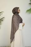Silk Cotton Şal Acı Kahve