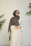 Silk Cotton Şal Acı Kahve