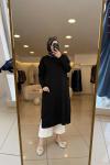 Alisa Merserize Tunik Siyah