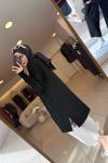 Deren Merserize Hırka Siyah