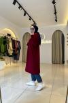 Triko Tunik Bordo
