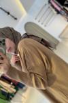 Triko Tunik Camel
