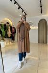 Triko Tunik Camel
