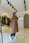 Triko Tunik Camel