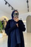Triko Tunik Lacivert